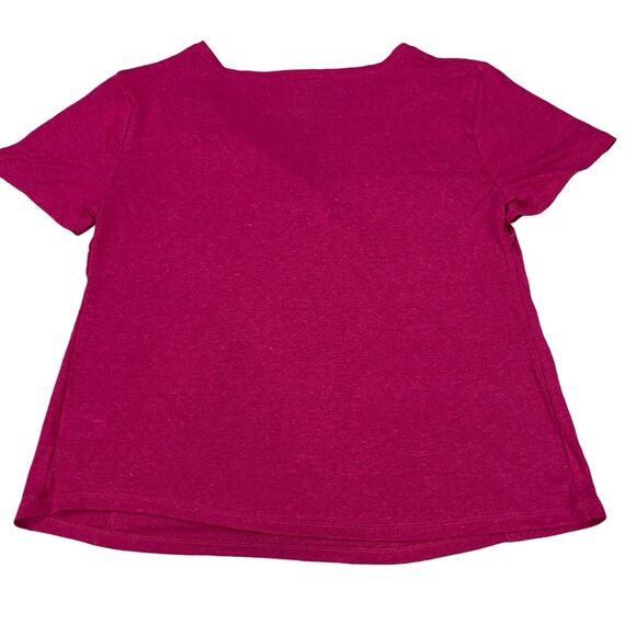 A new day Women's T shirt Pullover Short Sleeve V-Neck Pink Size XXL - Picture 12 of 15